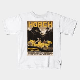 HORCH Automobiles Advertisement Germany Vintage Car Kids T-Shirt